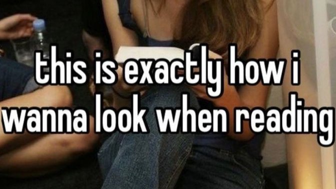 Would you approach a girl who you found reading in a party?