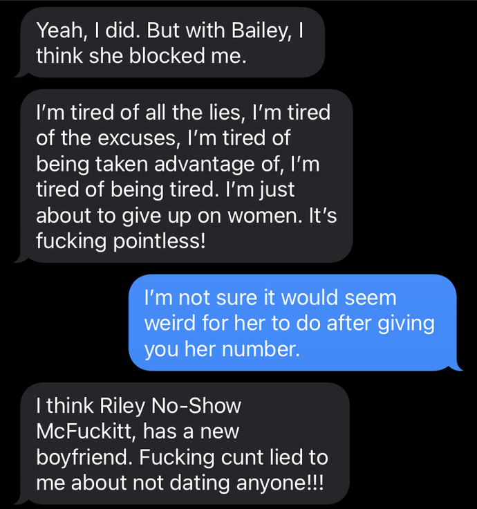 How do I get my friend out of this anti woman incel/mgtow revenge mindset?
