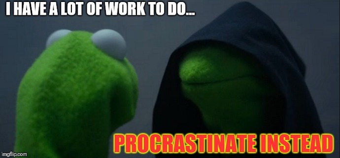 Does any work actually get done when you work for yourself/on your own time?