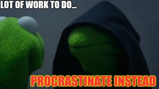 Does any work actually get done when you work for yourself/on your own time?