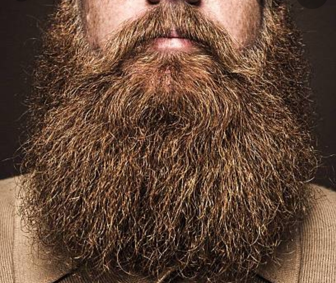 Fluffy beard thats really in style for men right now. Men like beards but do women?