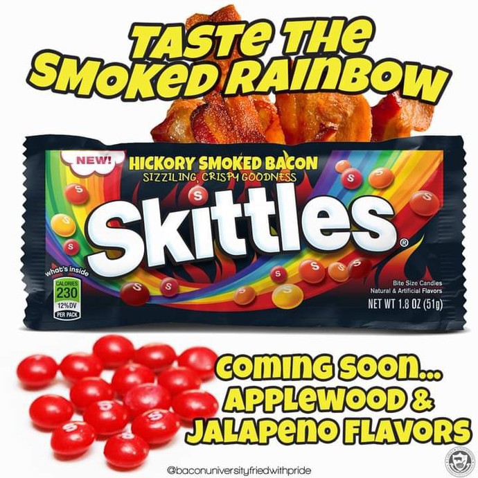 New skittles uwill eat?