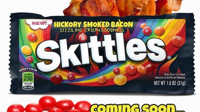 New skittles uwill eat?