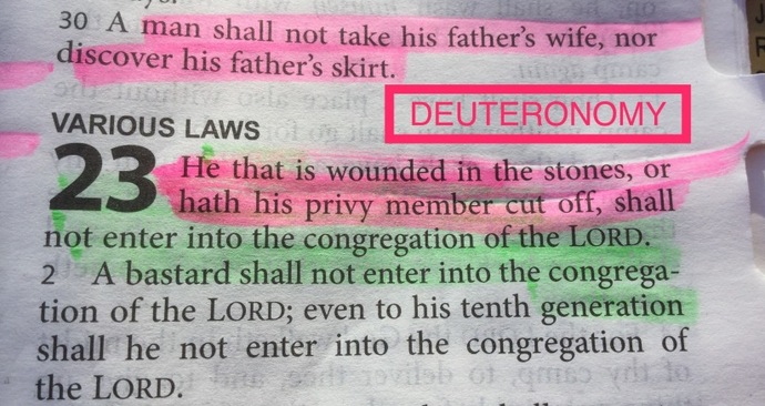 How Much of The Bible Should Be Part of American Laws?