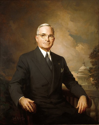 Is Truman the president who enabled American hegemony over the world?