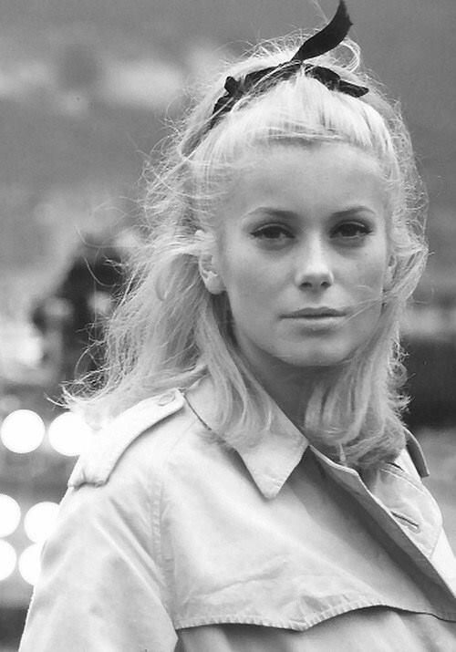young catherine deneuve