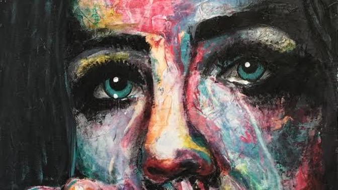 What makes humans cry in the presence of great art/paintings?