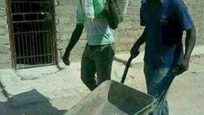 Have you ever pushed a wheelbarrow?