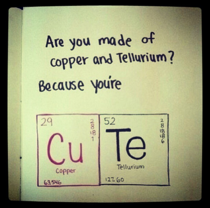 Okay guys! Best pick-up-line?