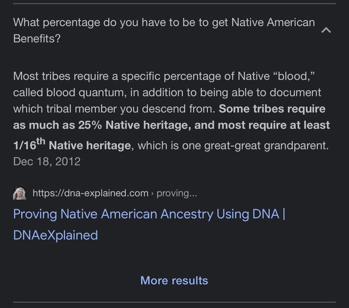 If most Mexicans have 30% Native American ancestry then why don’t they seek the same benefits as native Americans?
