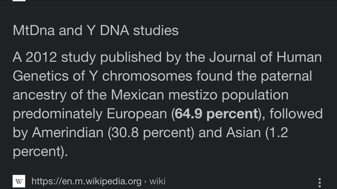 If most Mexicans have 30% Native American ancestry then why don’t they seek the same benefits as native Americans?