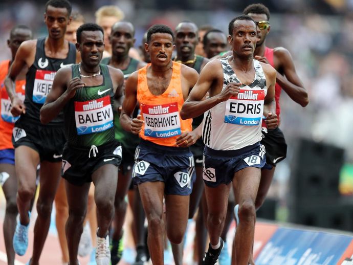 African long distance runners