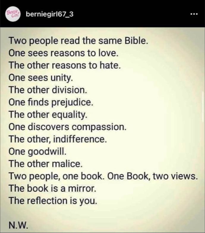 Isnt this the honest truth?