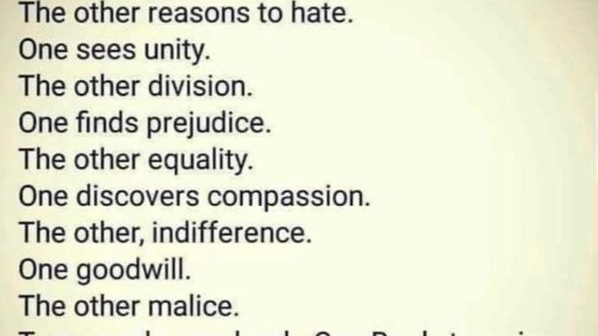 Isn't this the honest truth?