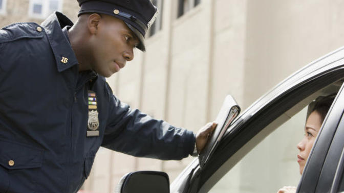 When and why did you get fined while driving?