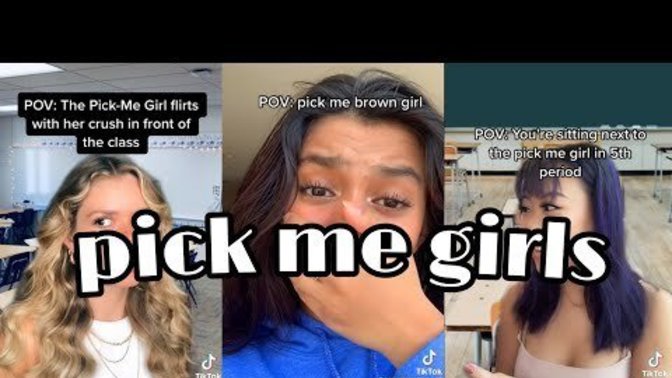 Men: what are your thoguht on pick me girls?
