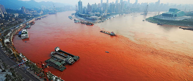 I looked up the "Chinese river" but not the details.