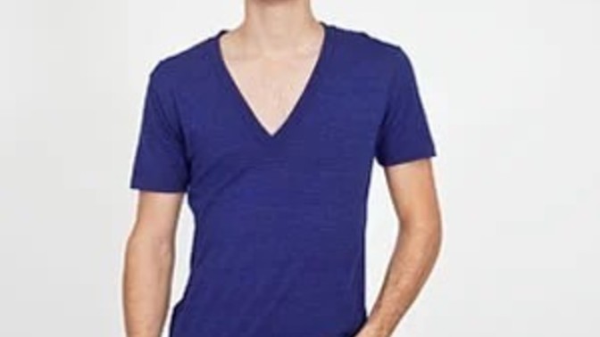 Ladies, what do you feel about guys wearing V-neck shirts?