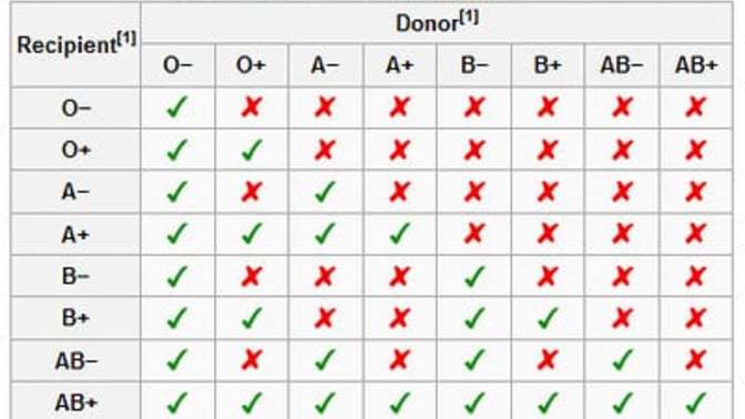 What Blood Type do you have (and is it a good one or a bad one)?