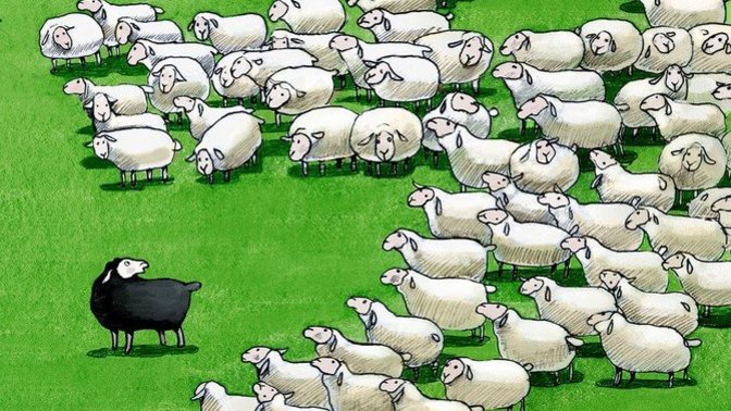 Can you describe a black sheep in your family if you have any?