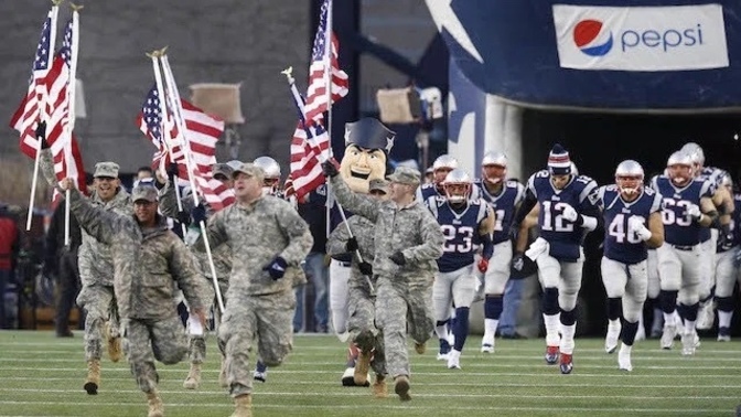 Why is God and Sports so tied together? And Military worship?