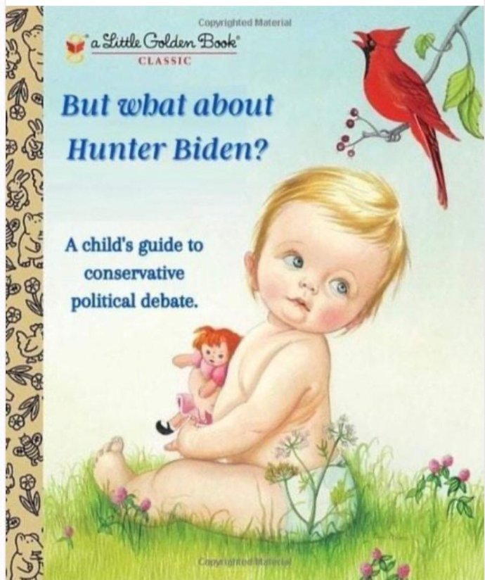What do you think of Hunter Biden's crack scale?