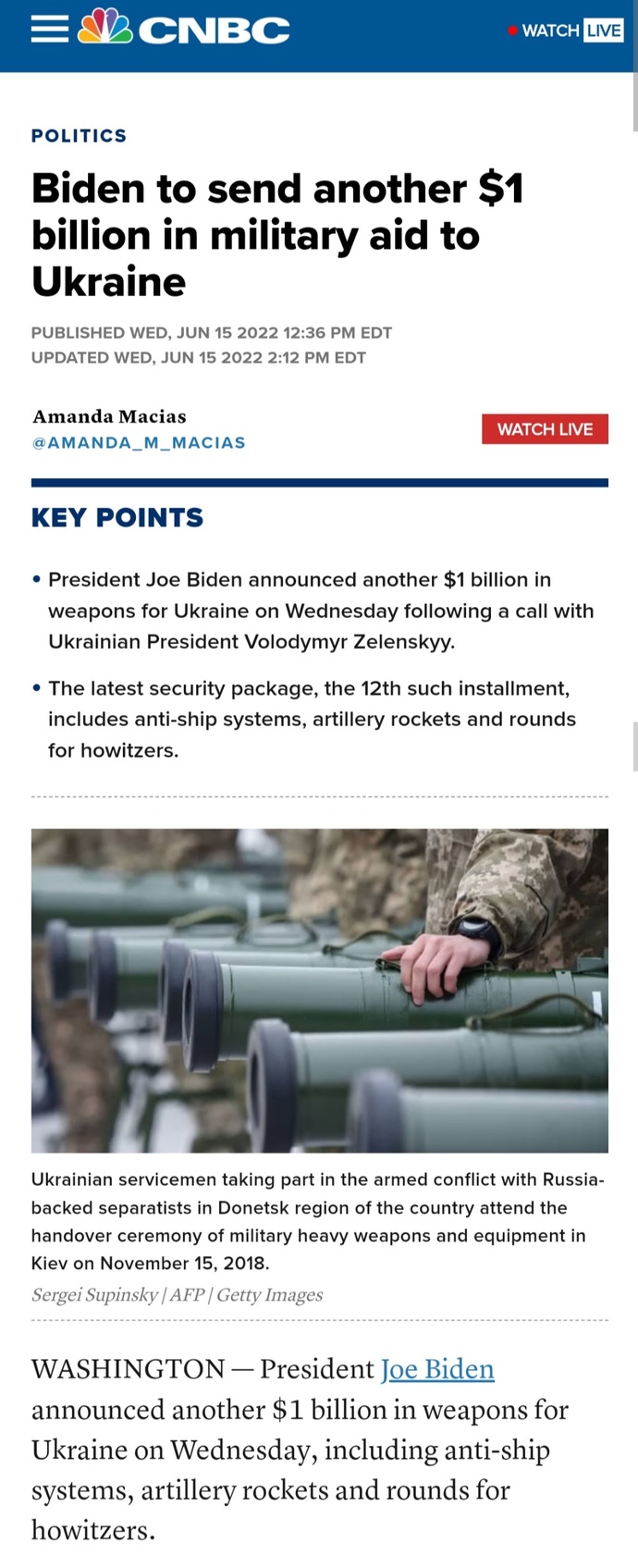 Does Sending Money To Ukraine Cause Inflation US President Biden sends another 1.7 Billion dollars to Ukraine as aide