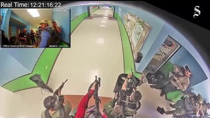 Why did Uvalde cops sit in the hallway for over an hour before going into the class room to neutralize shooter?