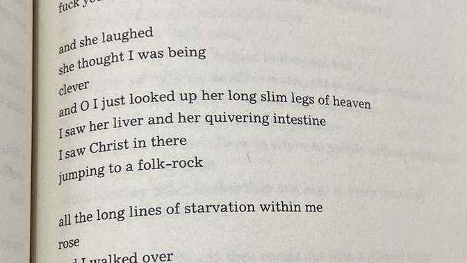Do you think some of Charles Bukowski’s poems are a little extreme?