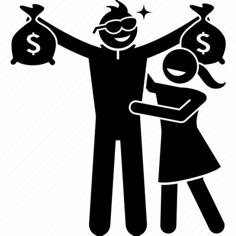 Are women running after rich men an idea, that mostly men are perpetuating?