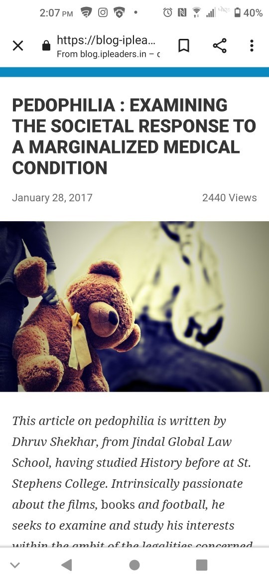 Should pedophilia fall under the woke umbrella of rules?