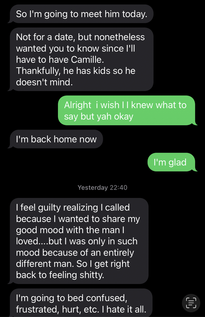 Was I wrong for saying to my ex right now I need some time alone?