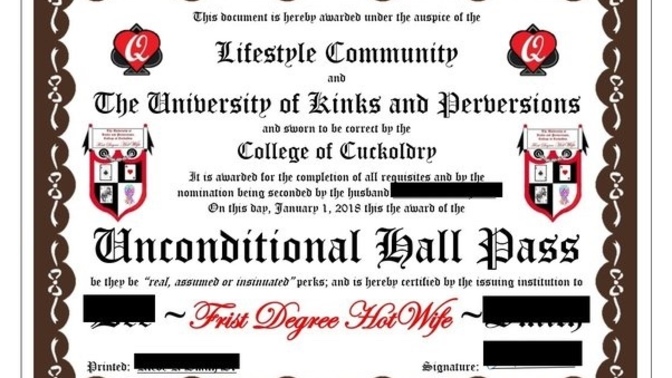 How should I ask my live in Boyfriend of 5 years for a hall pass?