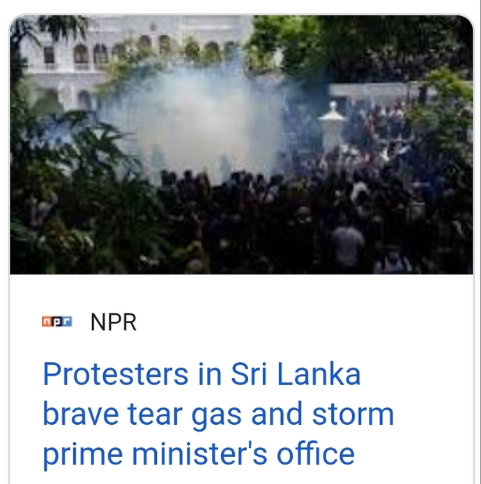 How come when Americans break into their Capitol, theyre called domestic terrorists, but when Sri Lankans do it theyre called Freedom Fighters?