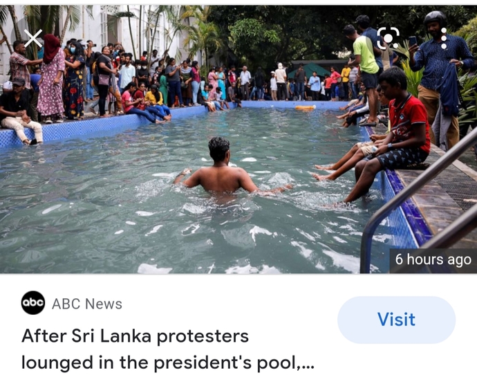 How come when Americans break into their Capitol, theyre called domestic terrorists, but when Sri Lankans do it theyre called Freedom Fighters?