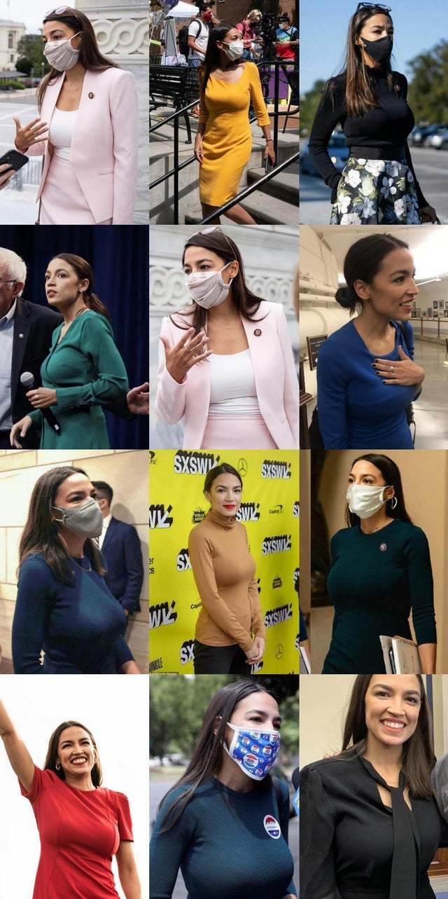 AOC asked who the police officers were that opened the doors on 1/6th?