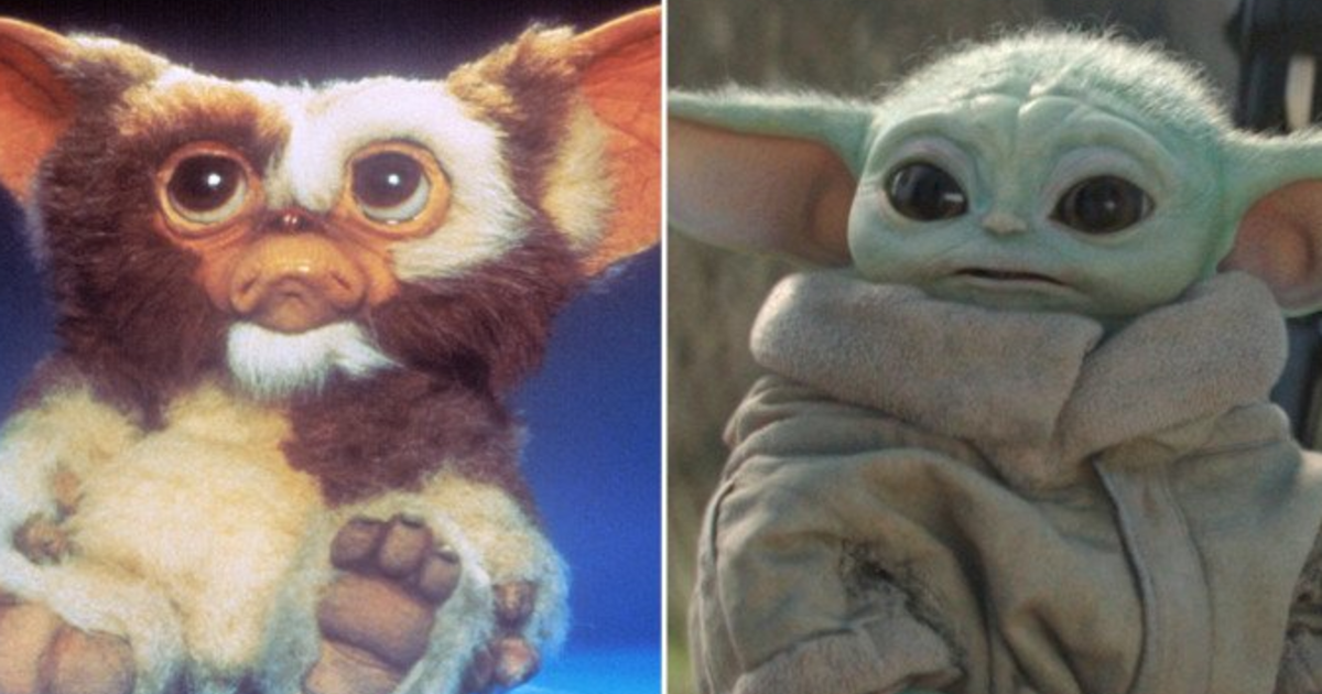 Does baby Yoda look like he was copied/modeled after Gremlins? GirlsAskGuys