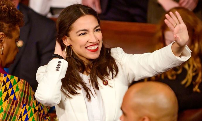 Should the capitol police have arrested, detained or chased away the right-wing troll who harassed AOC?