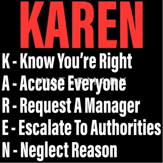 Do Karen lives matter?