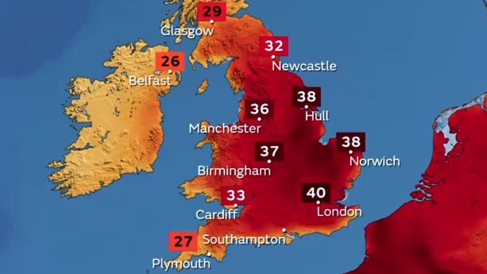 British people, how will you cope during the national emergency heatwave?