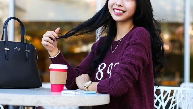 How do you approach a girl sitting alone drinking coffee? Was she inviting me to talk to her based on her body language?