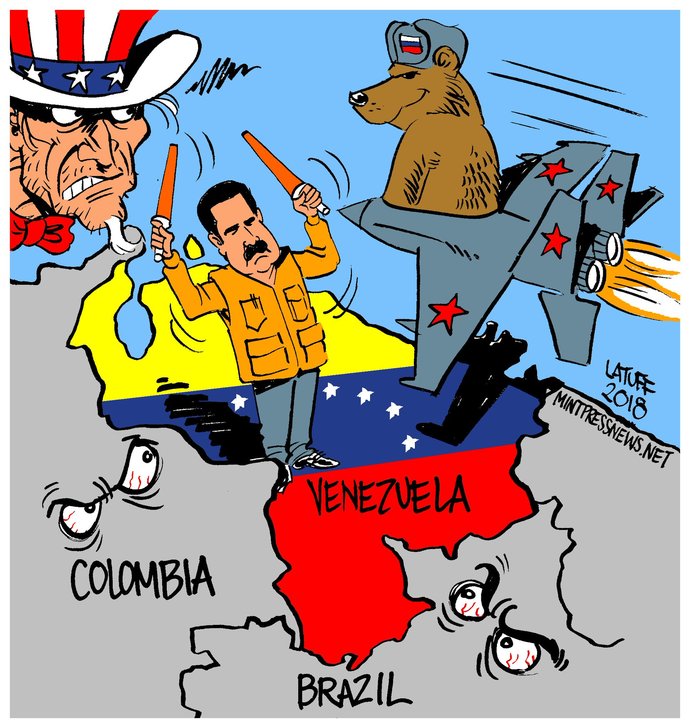 Americans, how would you feel if Russia installed military bases in Cuba, Venezuela and Nicaragua?