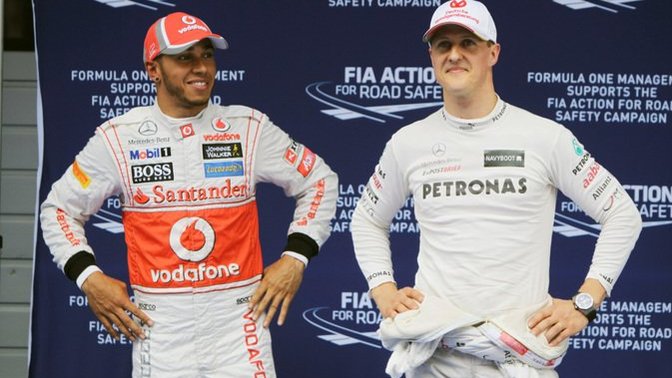 Who is the greatest Formula 1 driver of all time, Lewis Hamilton or Michael Schumacher?