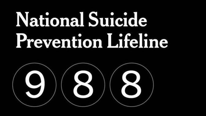 Did you know that the national suicide hotline number has changed?