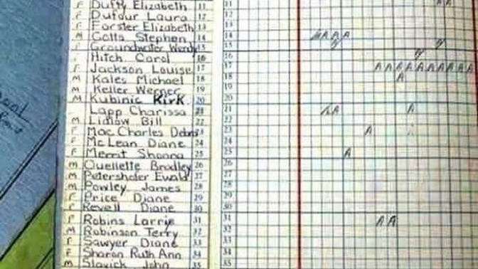 Do they still use this kind of attendance in schools?