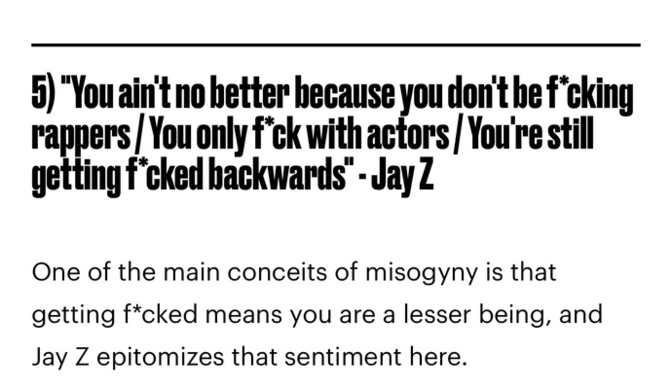 Do you think rap music is degenerate?