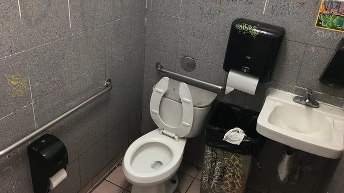 Isn't this bathroom amazing? What would you rate it?
