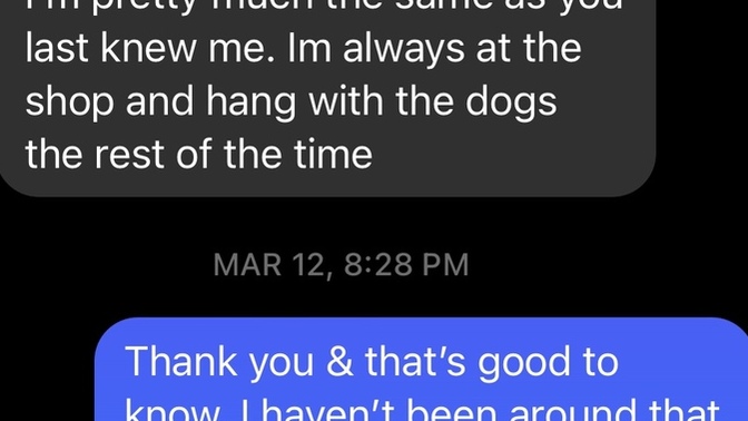 I think I love an ex?