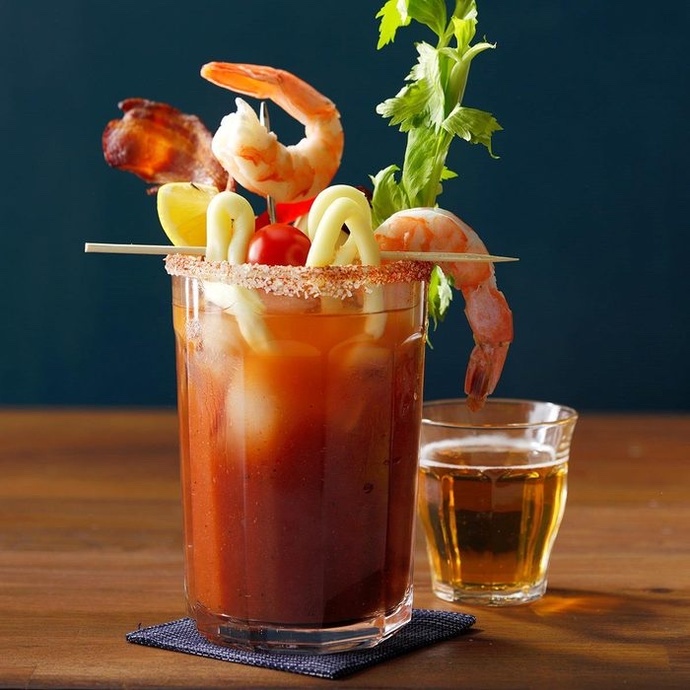 What is your favorite bloody mary accompaniment?