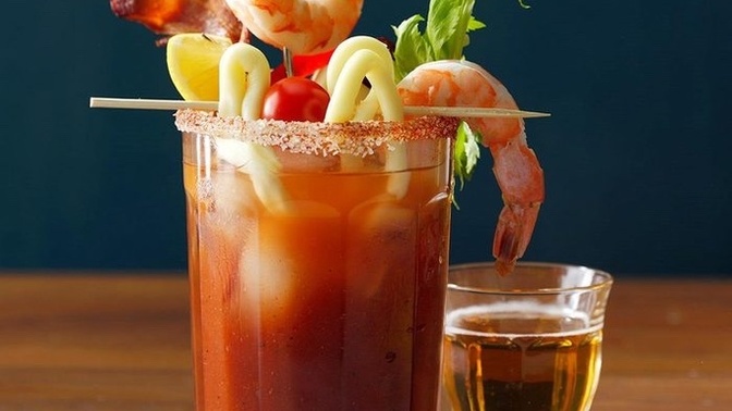 What is your favorite bloody mary accompaniment?